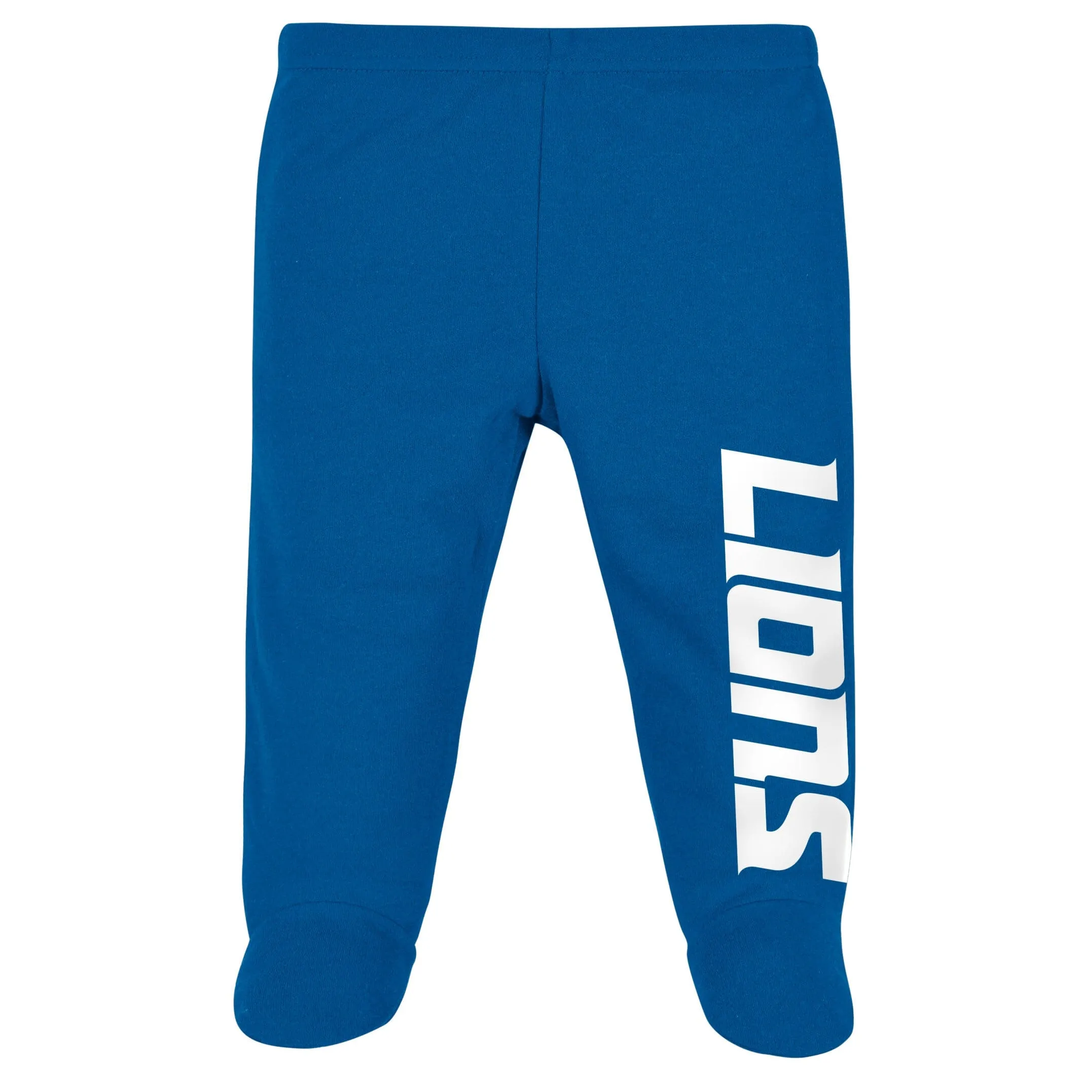 3-Piece Baby Boys Lions Bodysuit, Footed Pant, & Cap Set