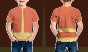 3D Aang The Last Airbender Custom Cosplay Kid Tshirt QT209228