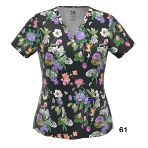 4-WAY STRETCH PRINT TOP (61)