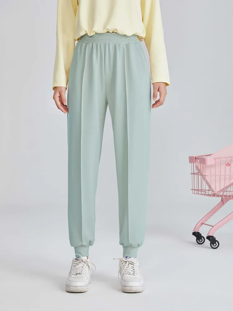 ピンタックスリット入り　ゆったりパンツ