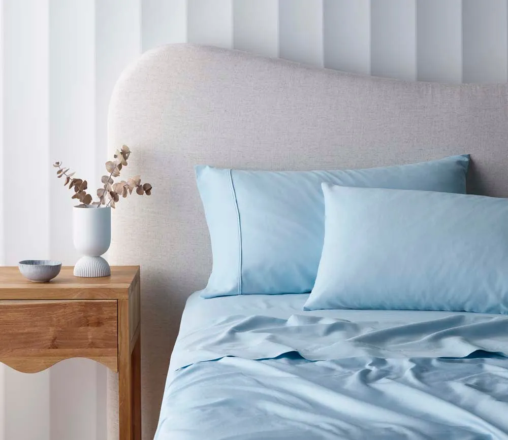 Accessorize 2500TC Cotton Rich Sheet Sets - BLUE