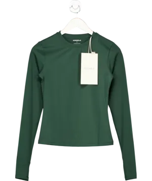 Adanola The Ultimate Long Sleeve Top In Pine Green UK S