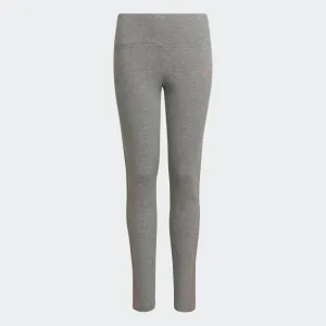 Adidas 3-Stripes Cotton Tight -Medium Grey Heather /Wonder Mauve