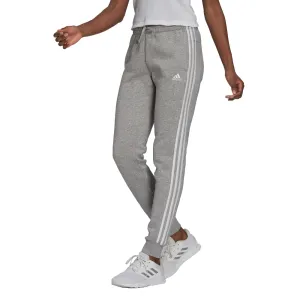 Adidas Womens 3-Stripe Fleece Cuffed Pant