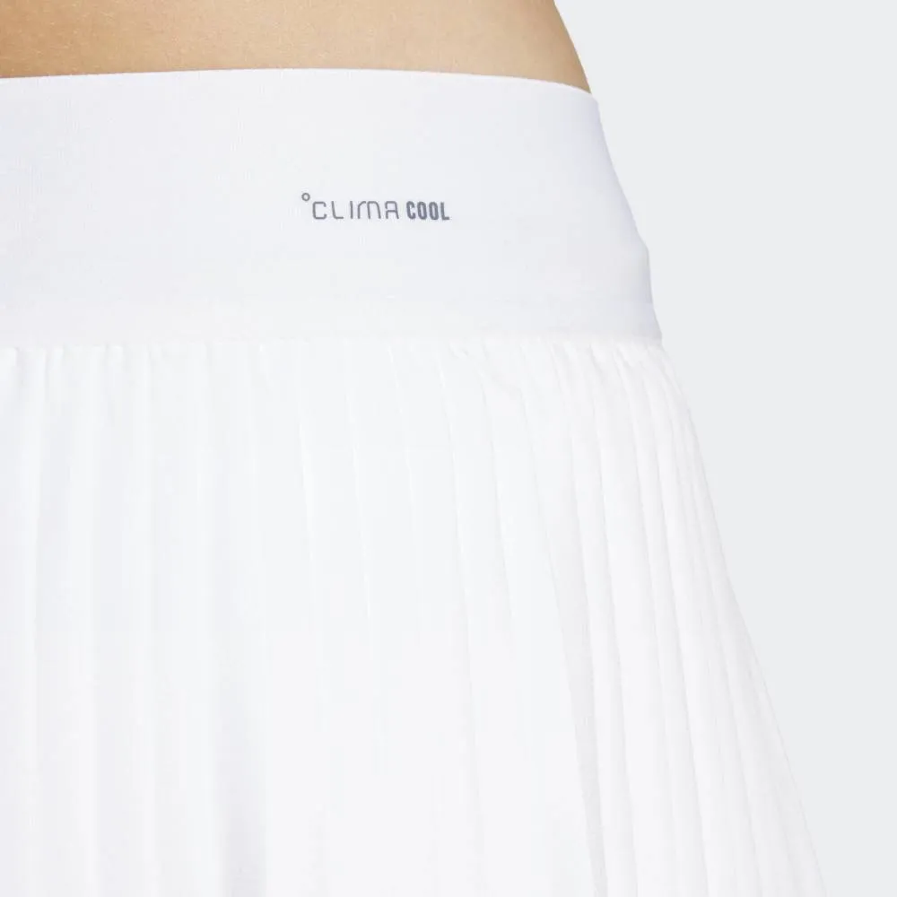 adidas Women's Club Pleat Skirt (White)