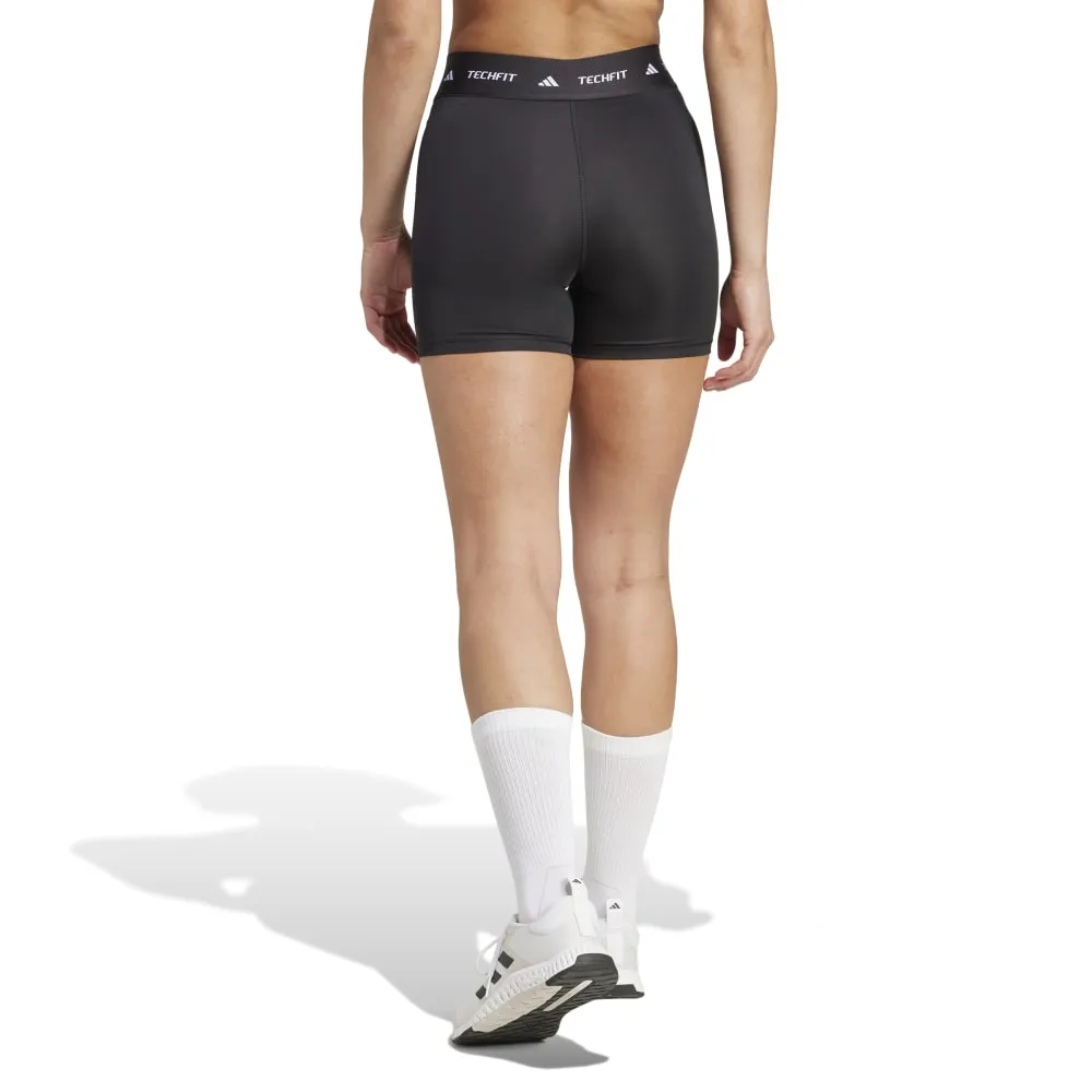 Adidas Womens Techfit 4 Inch Short Leggings