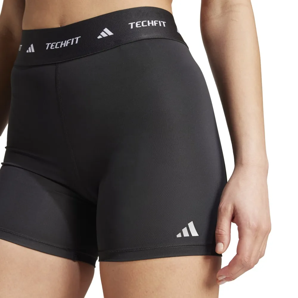 Adidas Womens Techfit 4 Inch Short Leggings