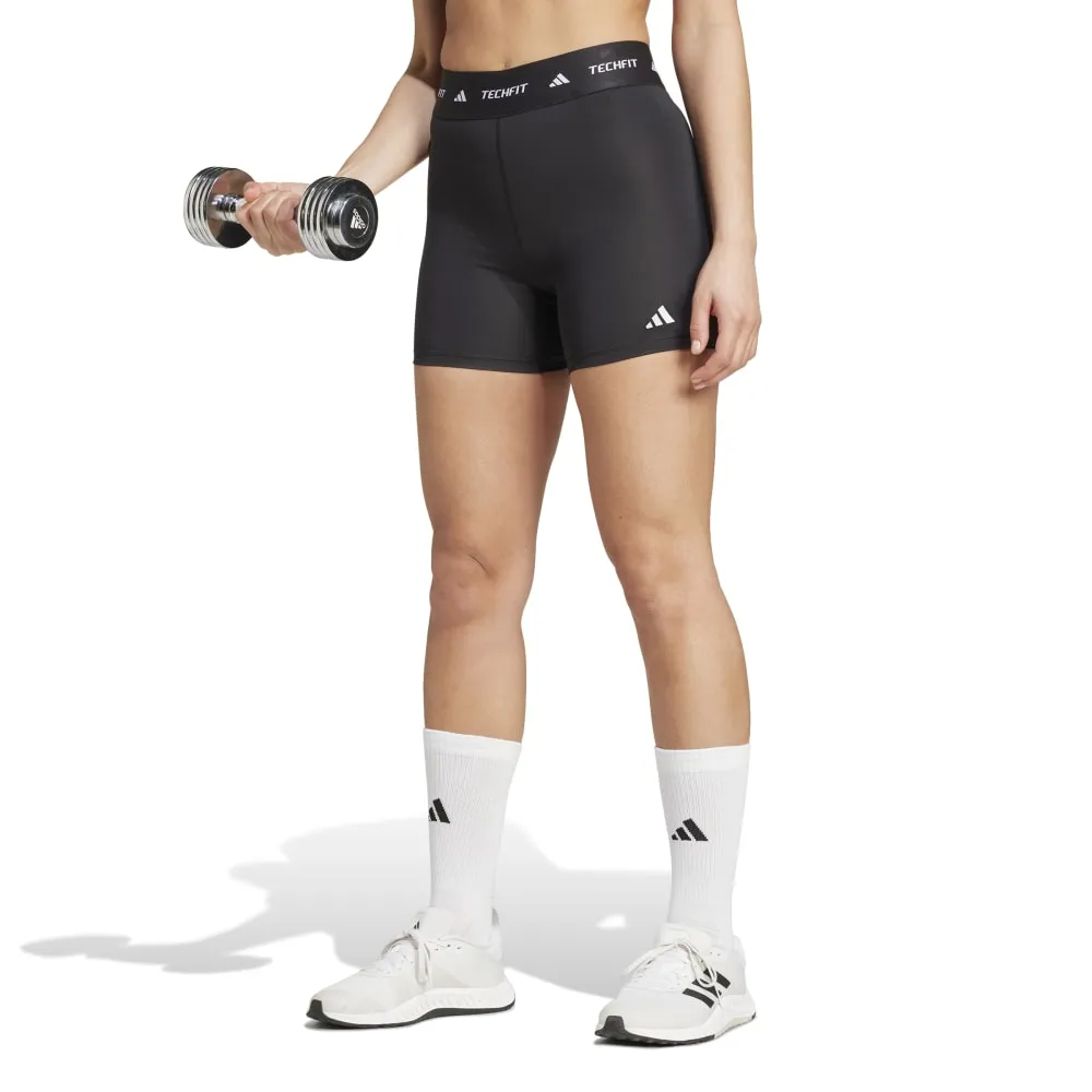 Adidas Womens Techfit 4 Inch Short Leggings