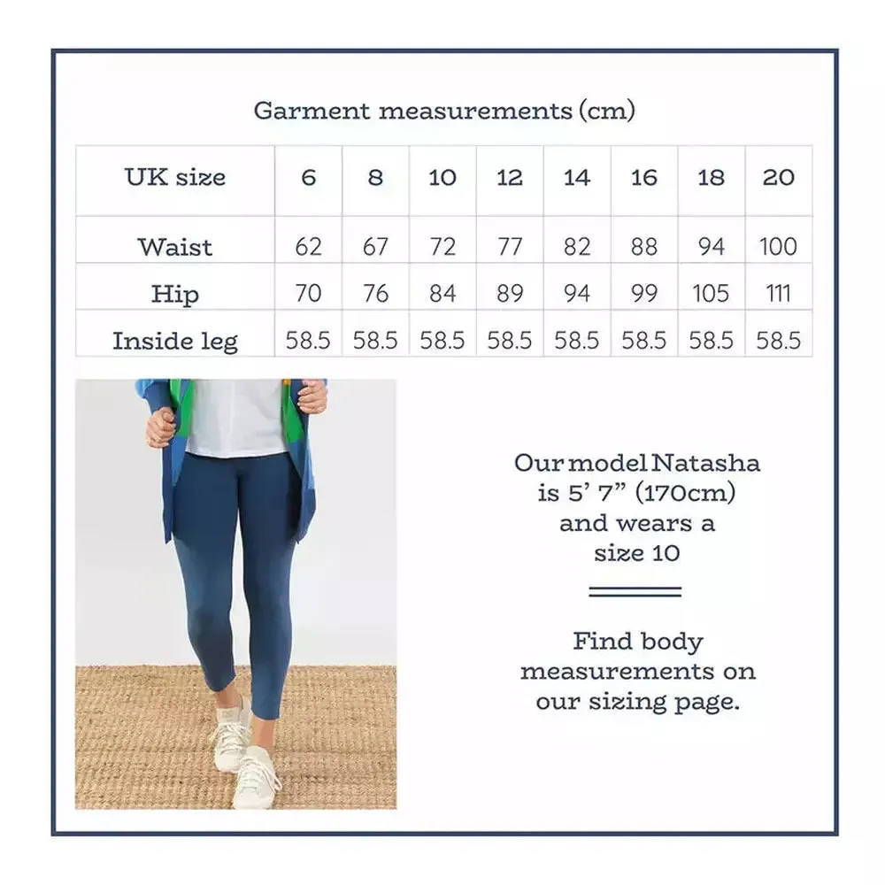 Adult Lytchett 7/8 Leggings Navy - size 18
