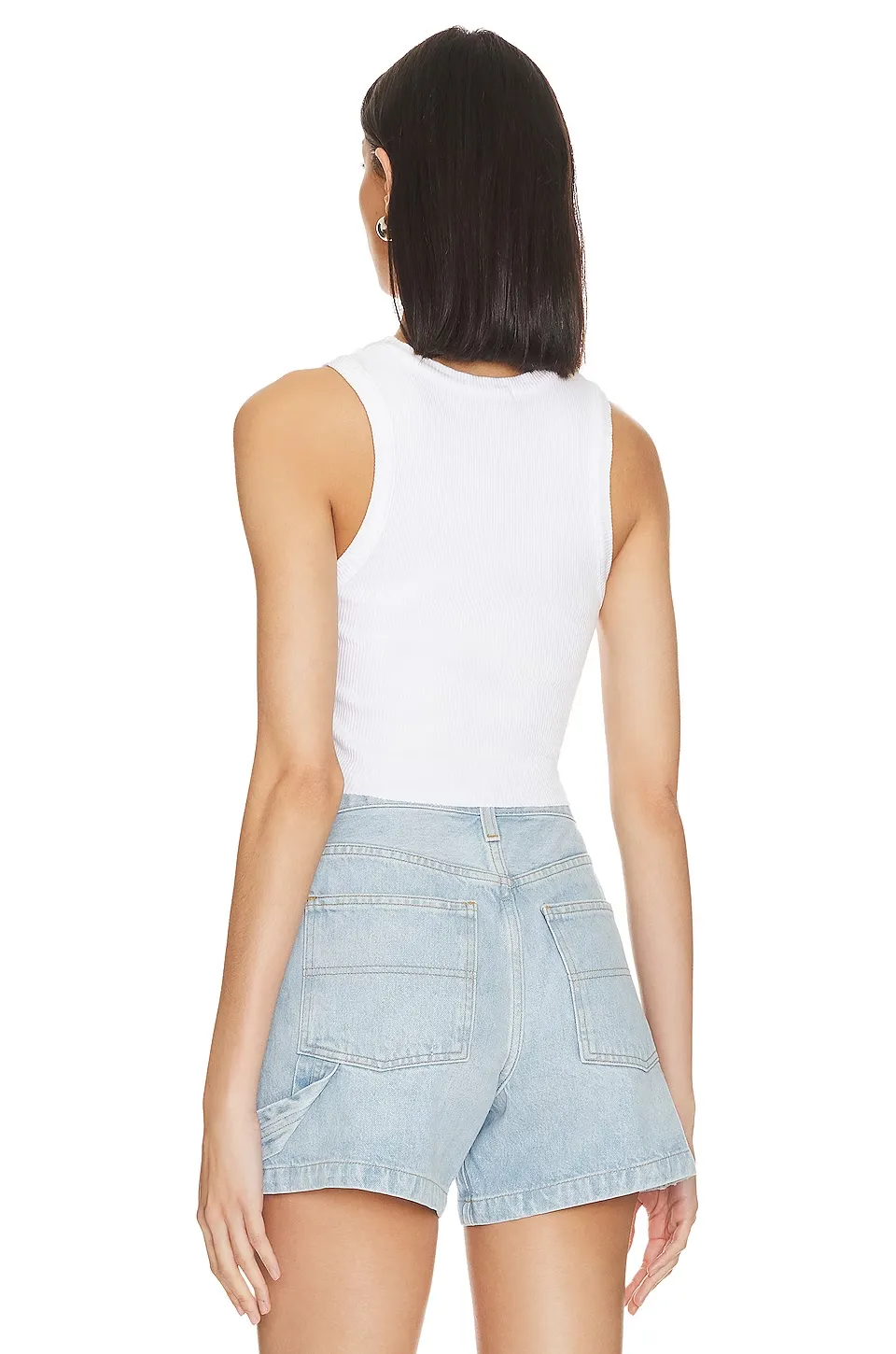 AGOLDE Cropped Poppy Tank