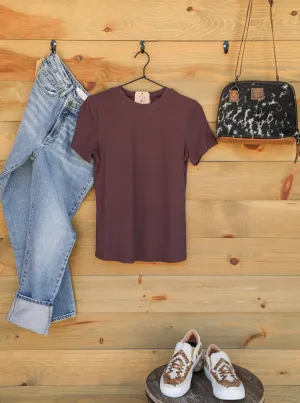 Alice Top Eggplant