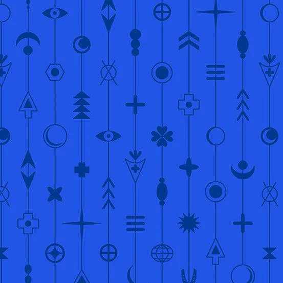 Alison Glass - Between - Gaze - Cobalt