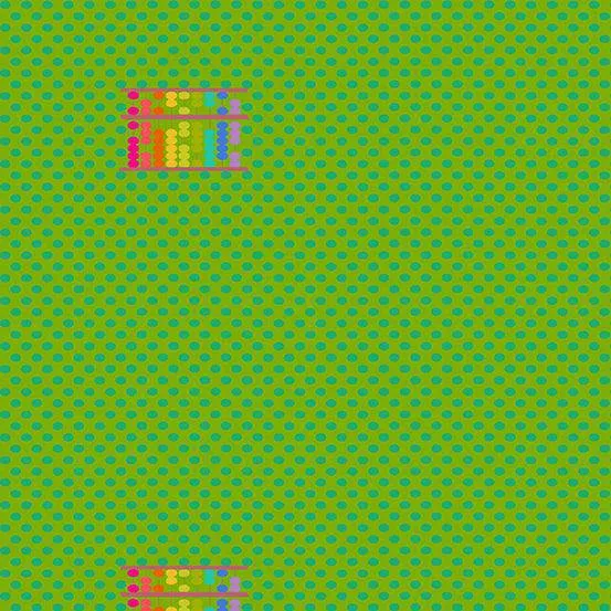 Alison Glass - Ellipse - Abacus Dot - Emerald