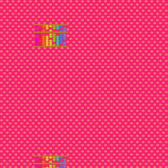 Alison Glass - Ellipse - Abacus Dot - Ruby