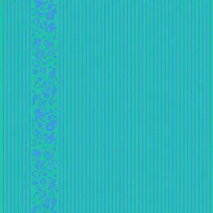 Alison Glass - Ellipse - Oval Stripe - Forget-me-not