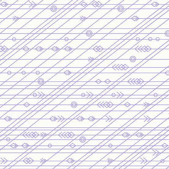 Alison Glass - Sunprints 2022 Luminance - Latitude - Violet