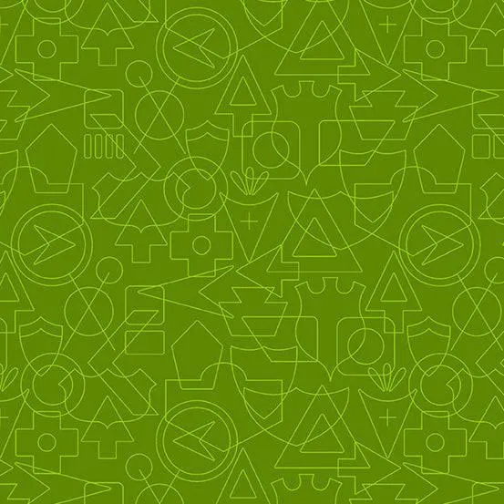 Alison Glass - Sunprints 2022 Luminance - Twenty - Grass