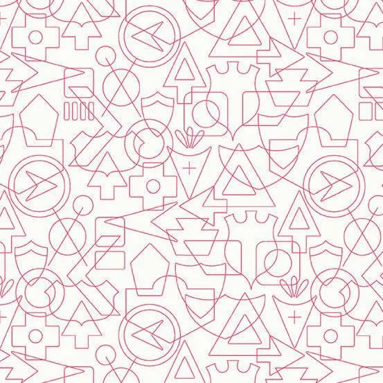 Alison Glass - Sunprints 2022 Luminance - Twenty - Sorbet