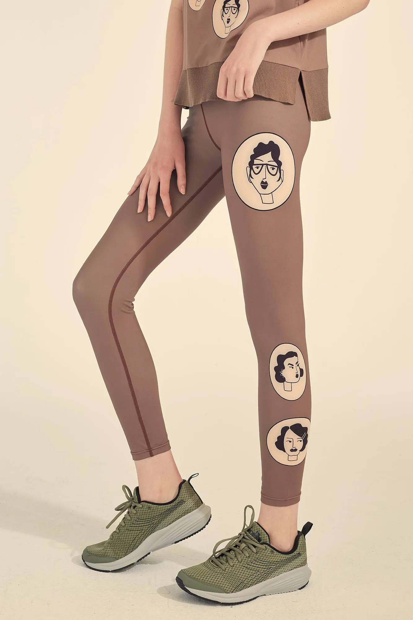 All of Us Tan Leggings