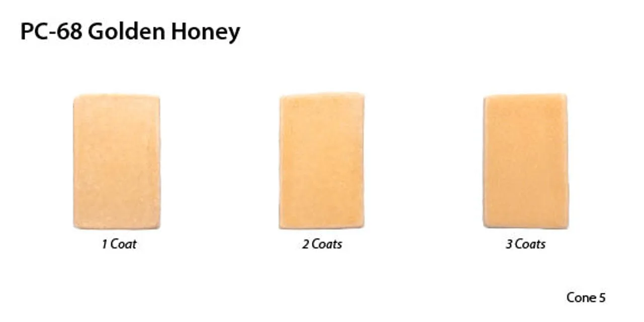 AMACO Potters Choice HF Glaze Golden Honey  472ml