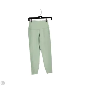 Athletic Leggings By Alo In Green, Size: S