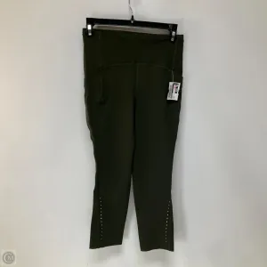 Athletic Leggings Capris By Lululemon In Green, Size: 4