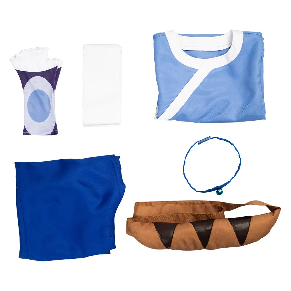Avatar: The Last Airbender Katara Cosplay Costume Halloween Carnival Suit