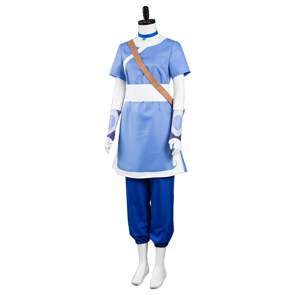 Avatar: The Last Airbender Katara Cosplay Costume Halloween Carnival Suit