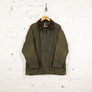 Barbour Beaufort Wax Jacket - Green - L