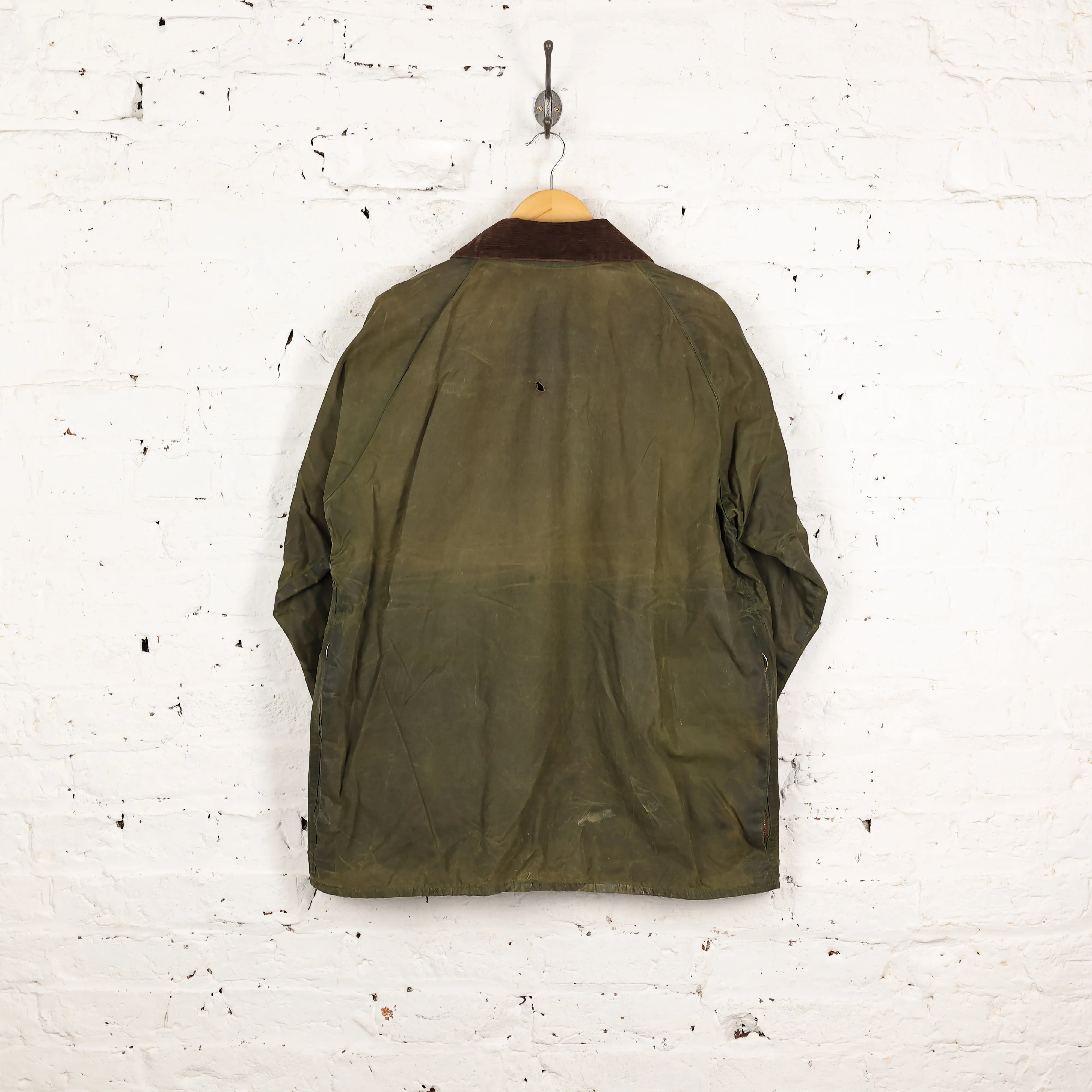Barbour Beaufort Wax Jacket - Green - L