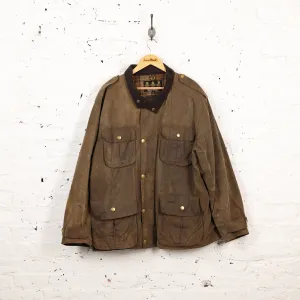 Barbour Trooper Wax Jacket - Brown - XXL