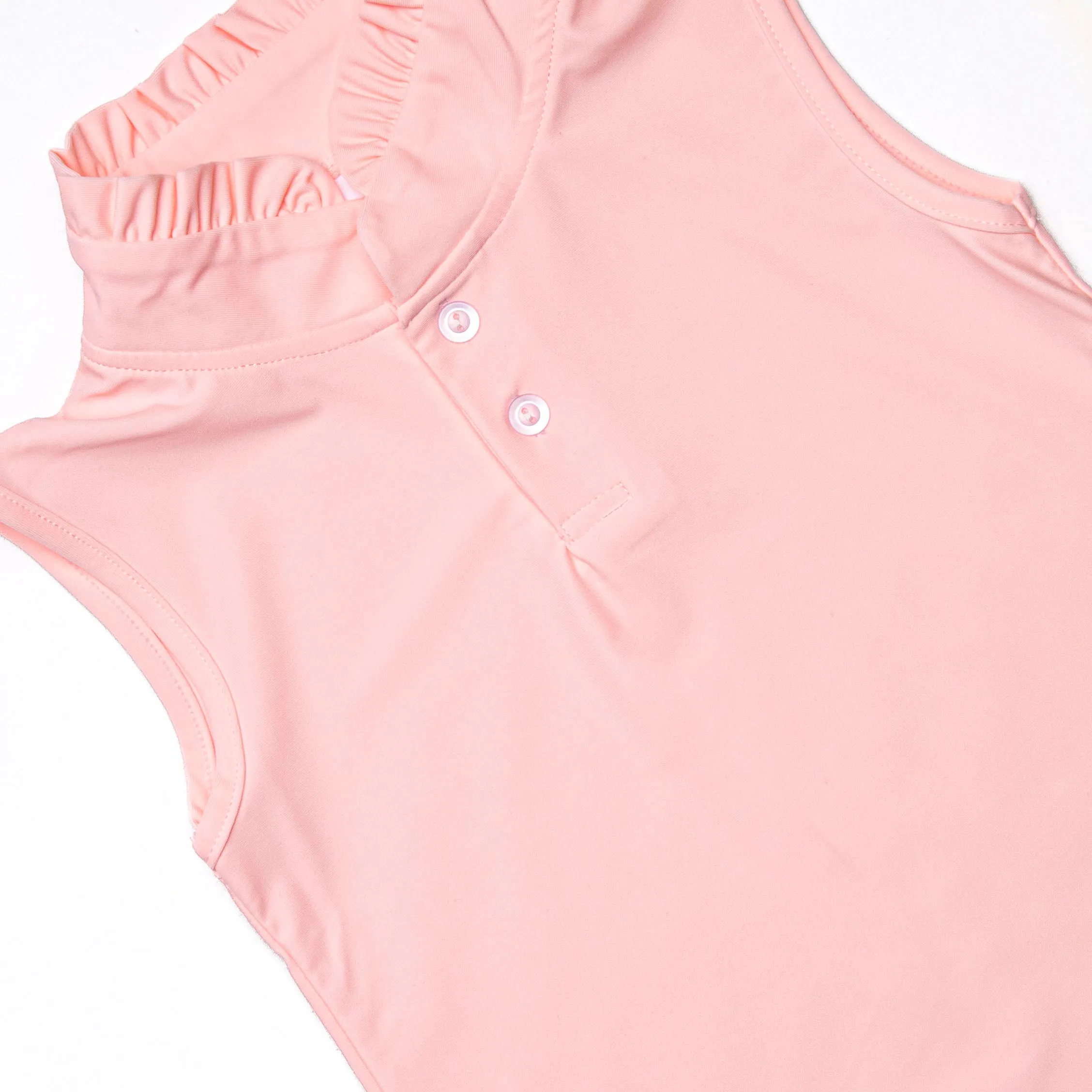Big Point Bows Short Set, Pink