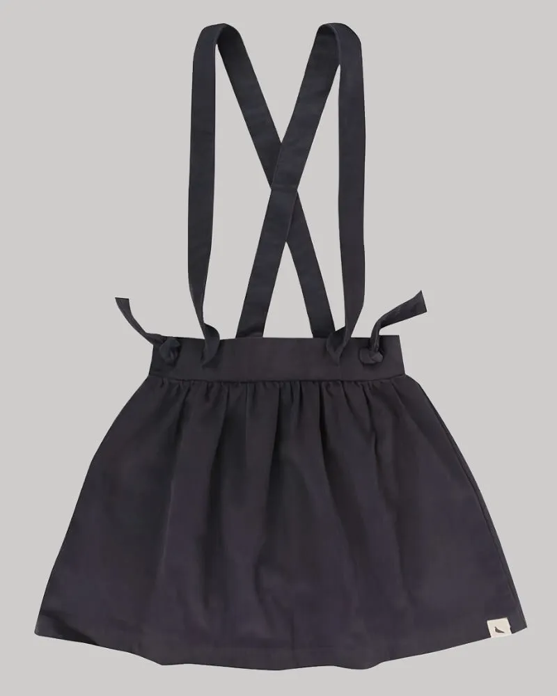 Black Corduroy Bracer Skirt
