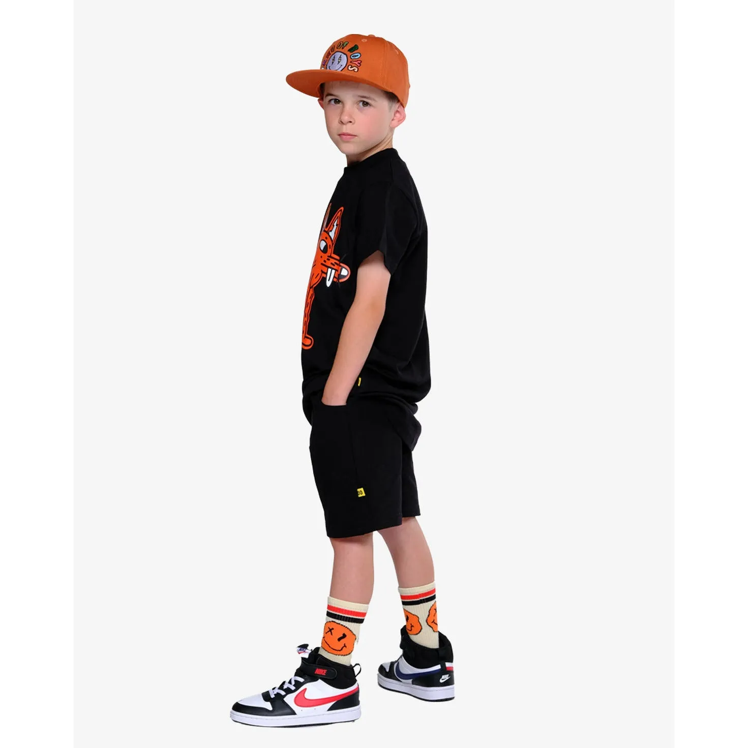BOB Shorts Mr Fox Black