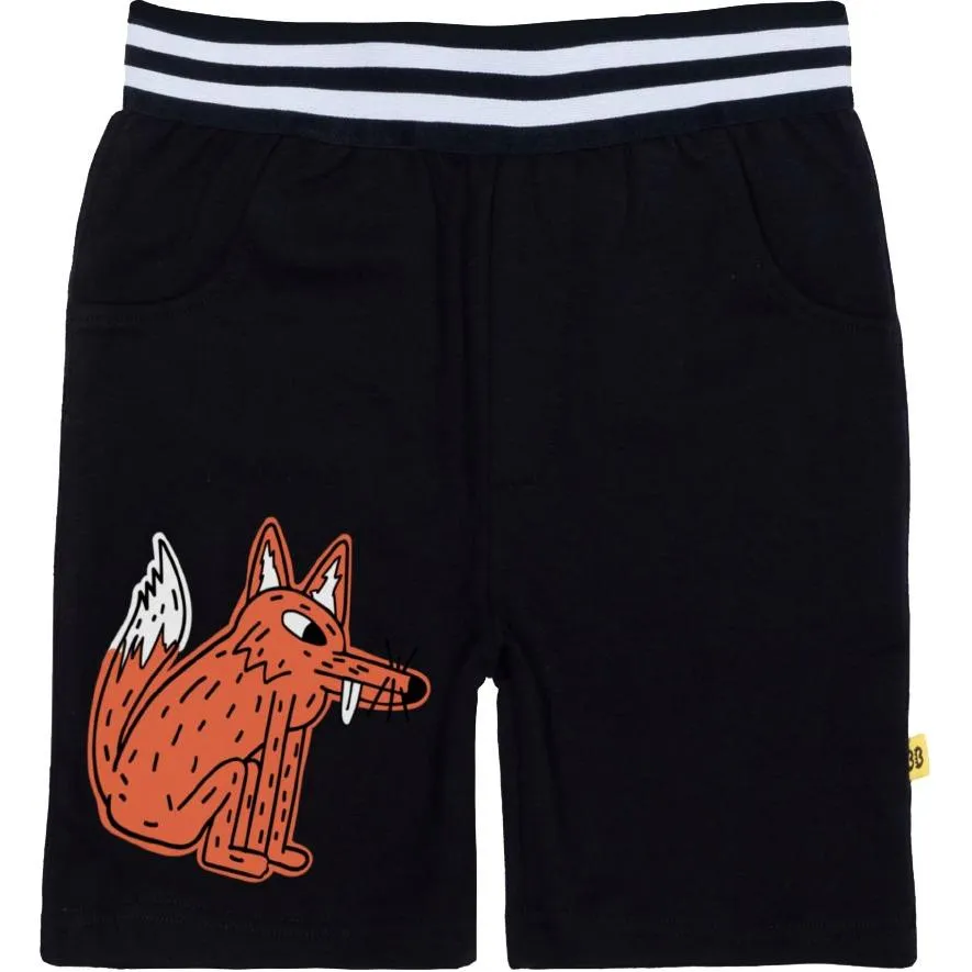 BOB Shorts Mr Fox Black