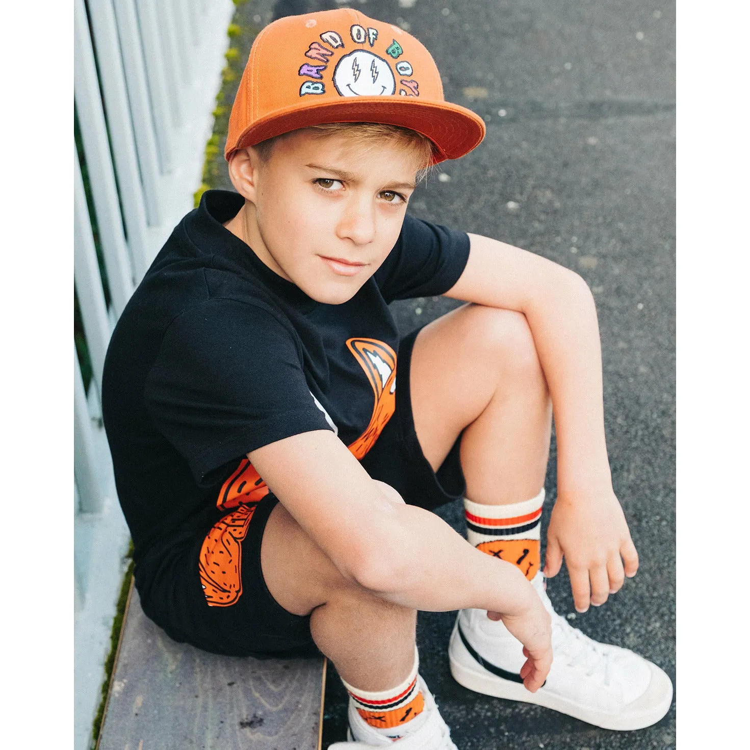 BOB Shorts Mr Fox Black