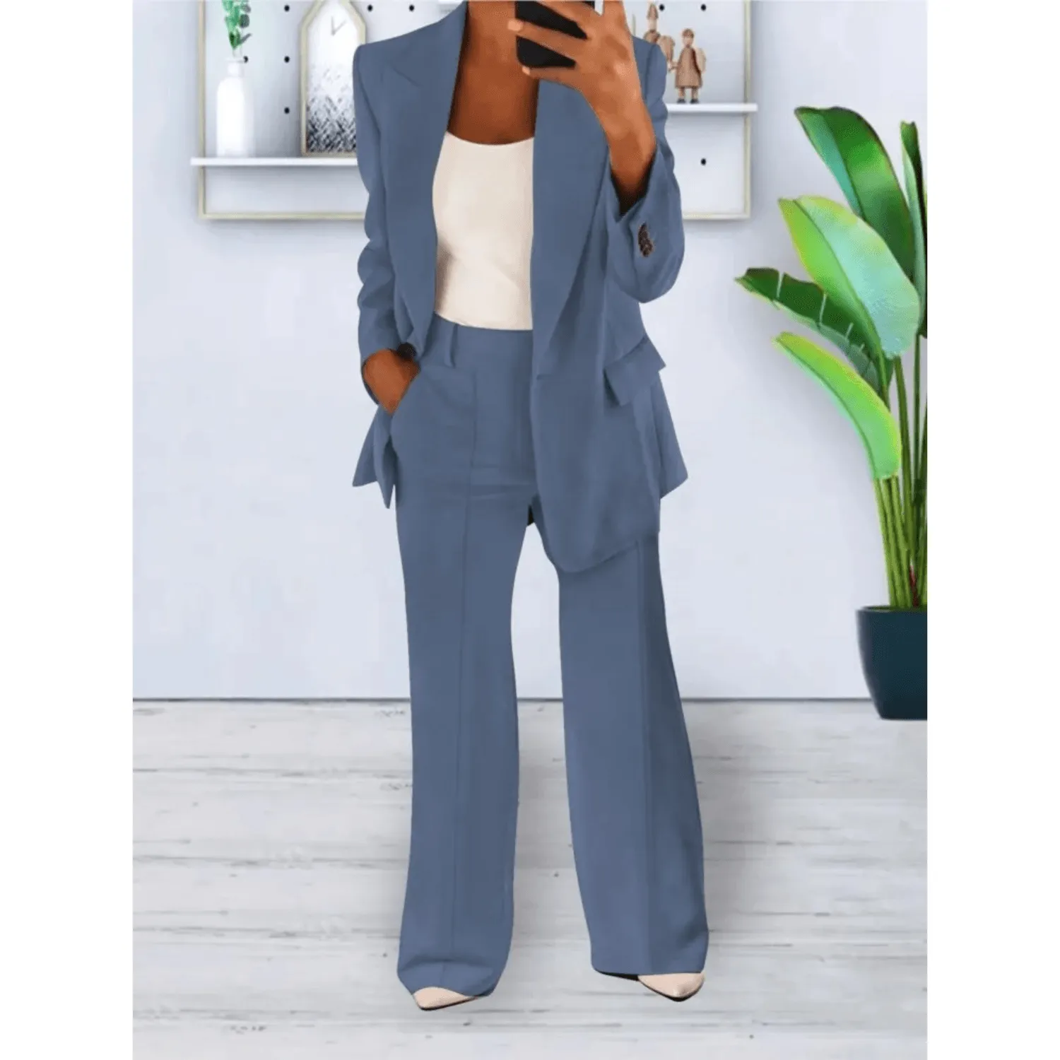 Brigitta | Casual Blazer & Pants Set