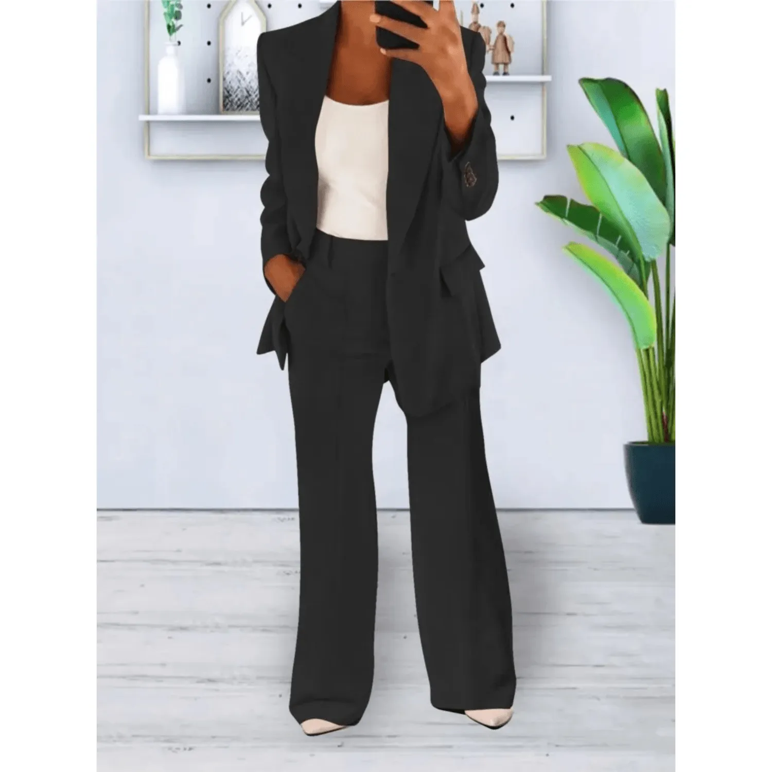 Brigitta | Casual Blazer & Pants Set