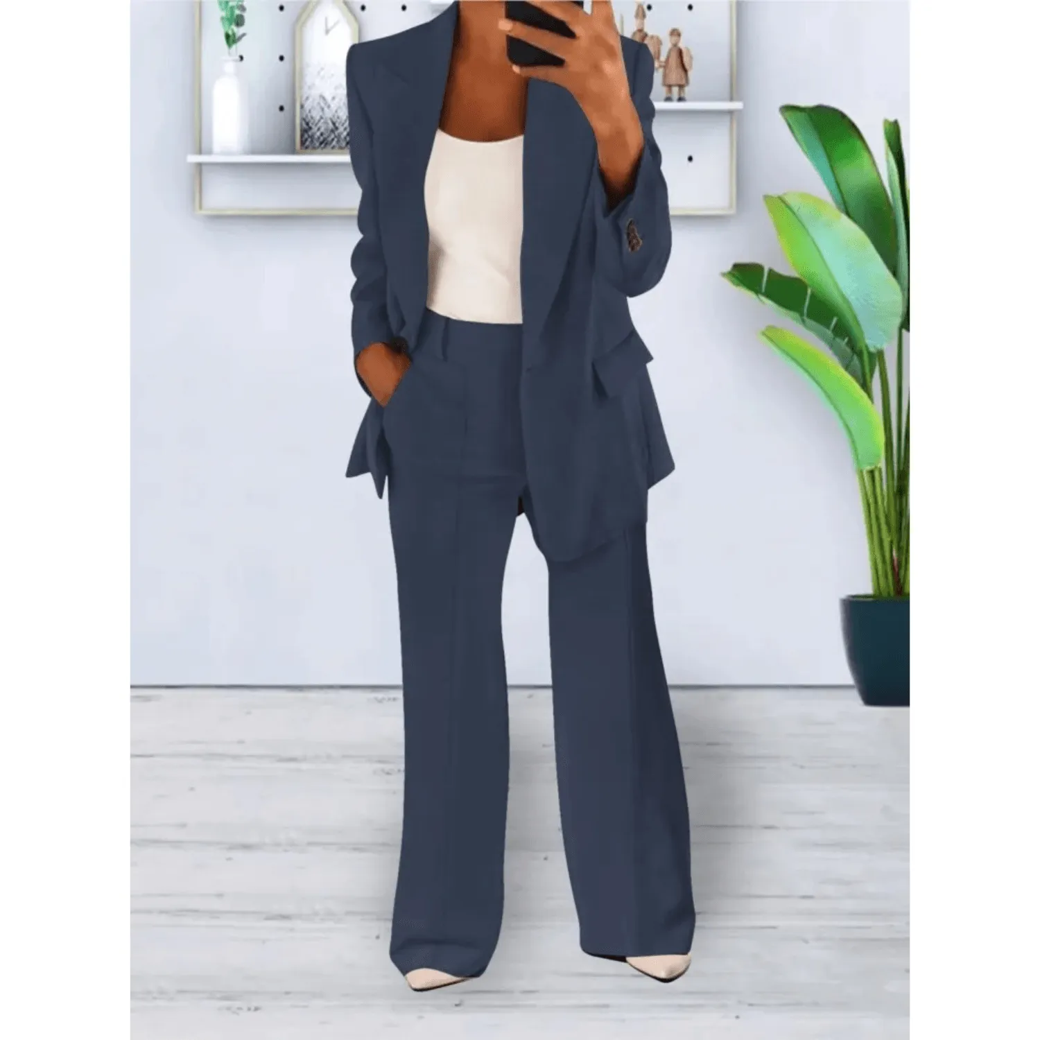 Brigitta | Casual Blazer & Pants Set