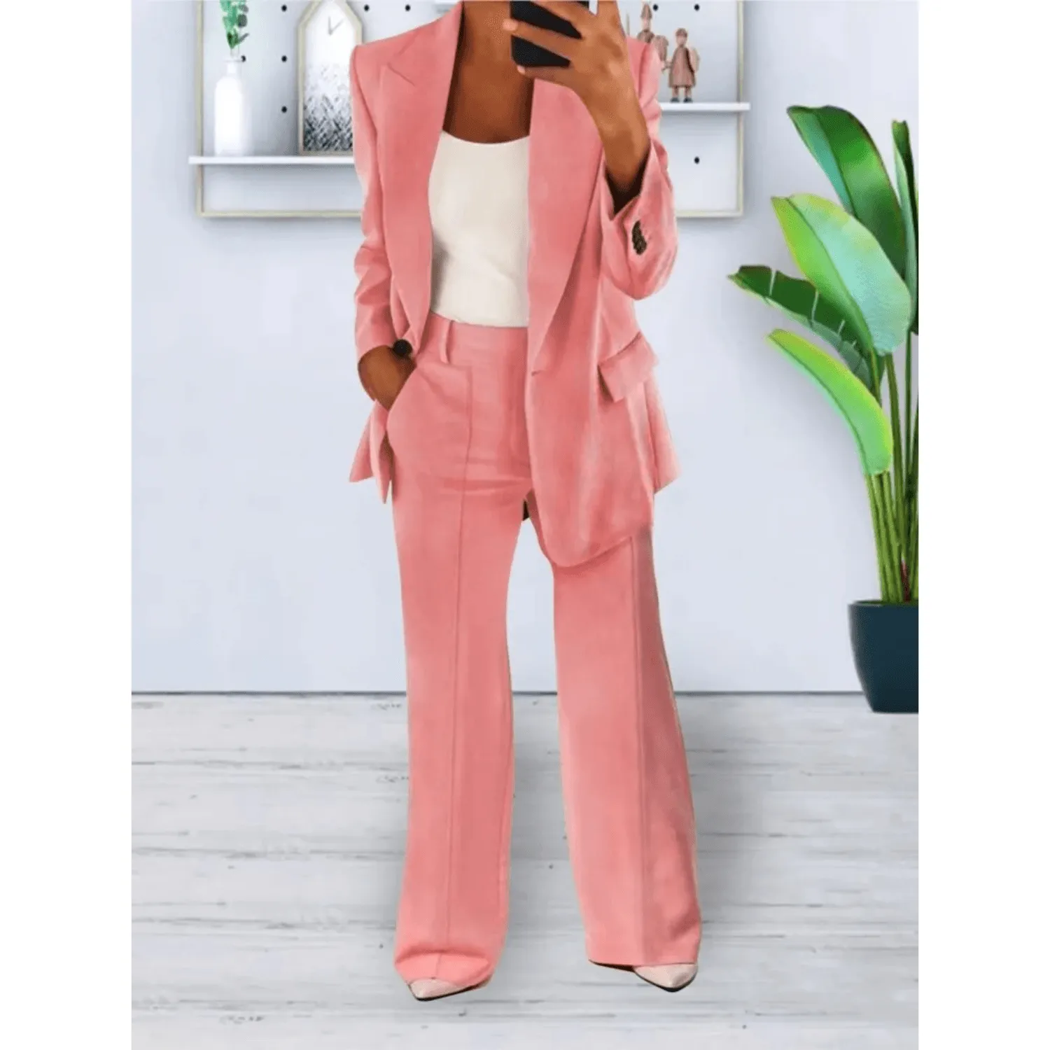 Brigitta | Casual Blazer & Pants Set