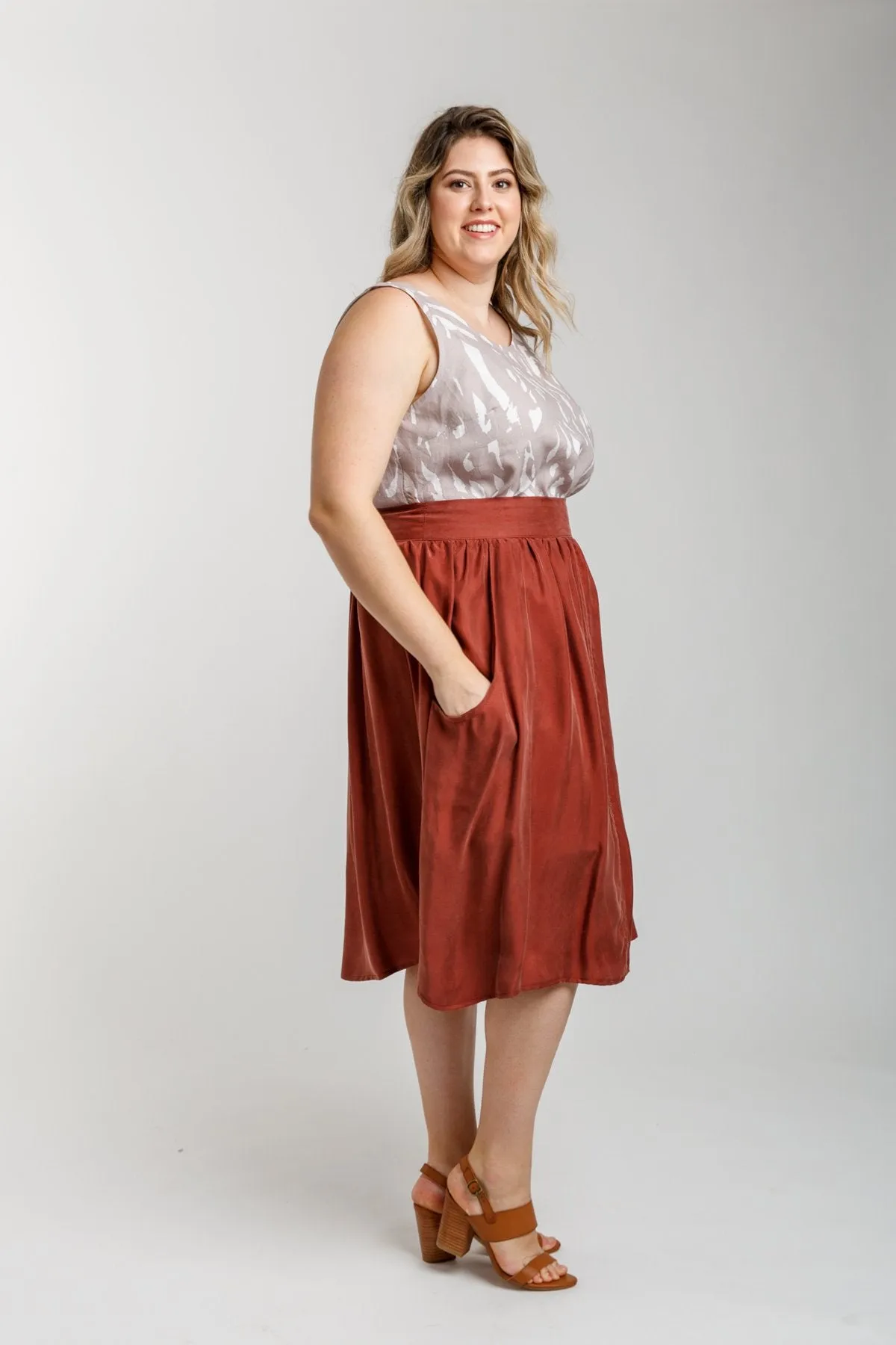 Brumby Curve skirt pattern