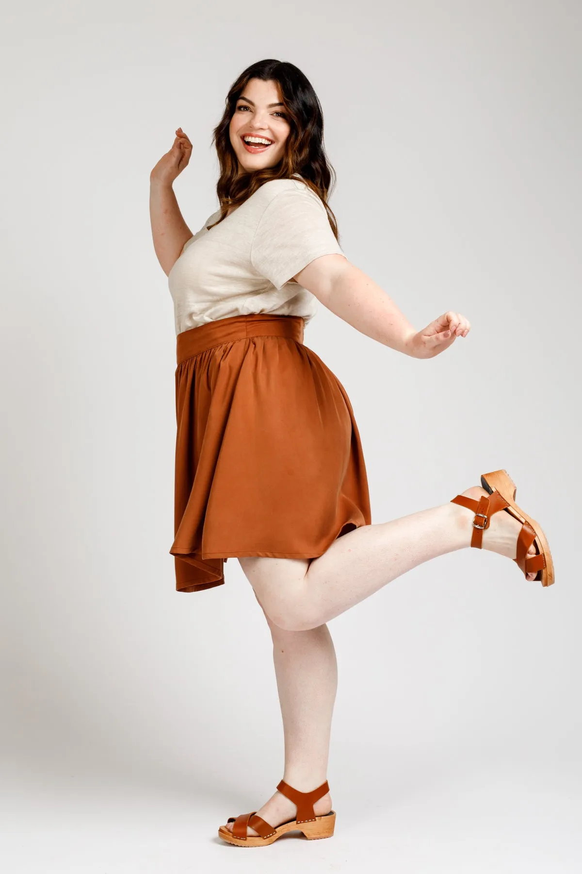 Brumby Curve skirt pattern
