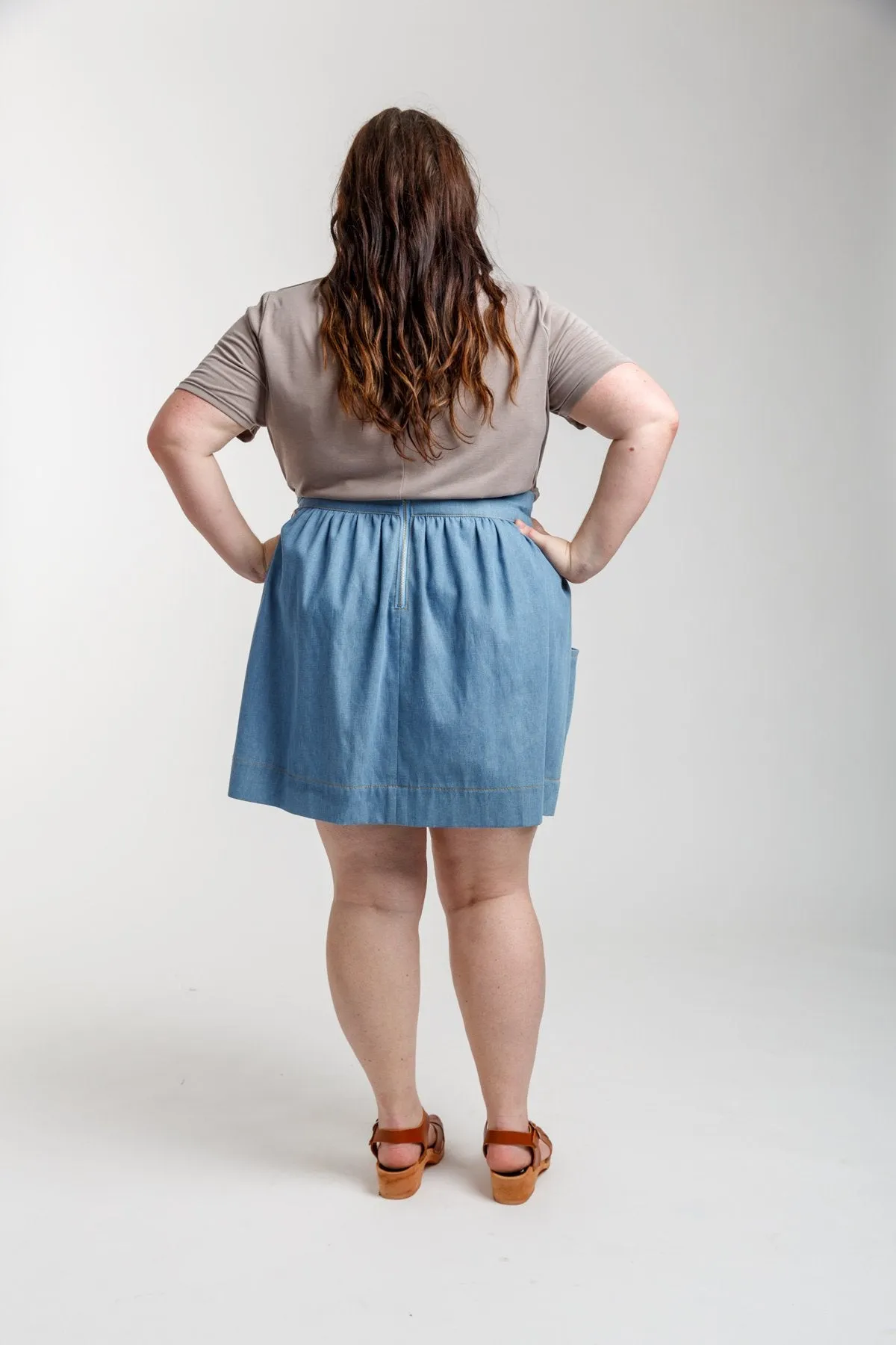 Brumby Curve skirt pattern