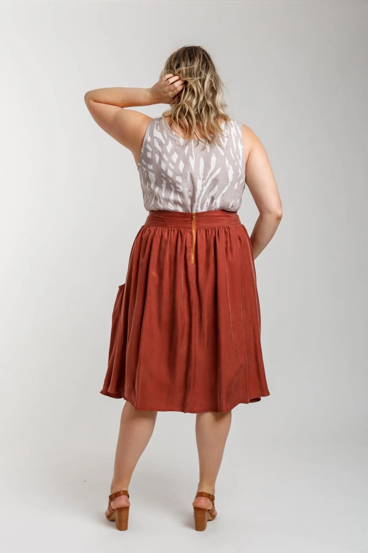 Brumby Curve skirt pattern