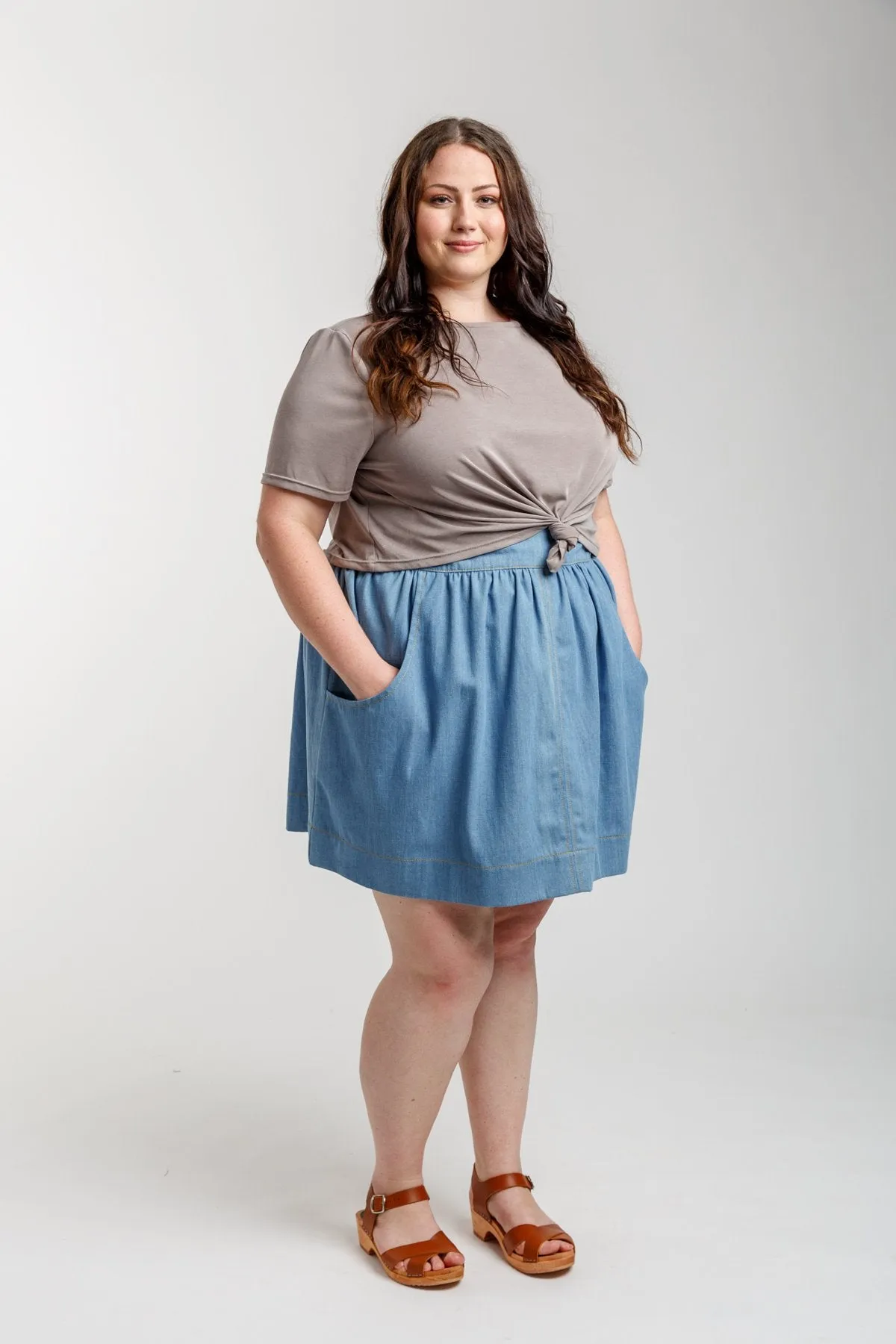 Brumby Curve skirt pattern
