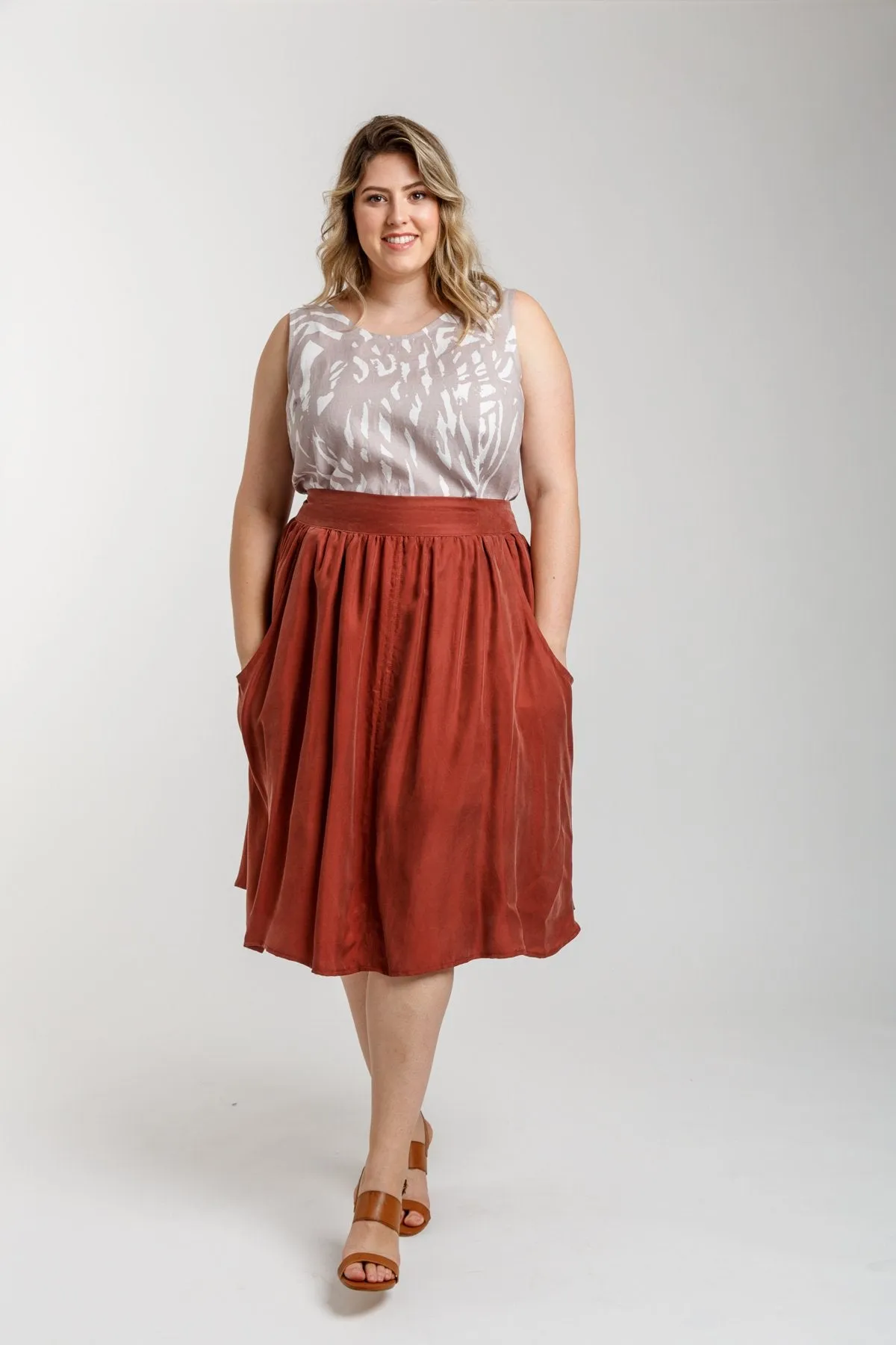 Brumby Curve skirt pattern