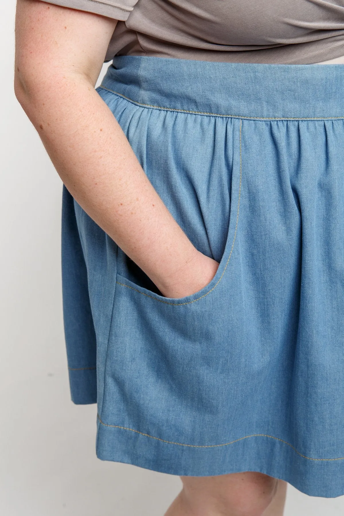Brumby Curve skirt pattern