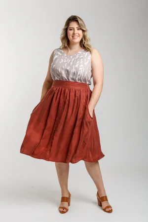 Brumby Curve skirt pattern