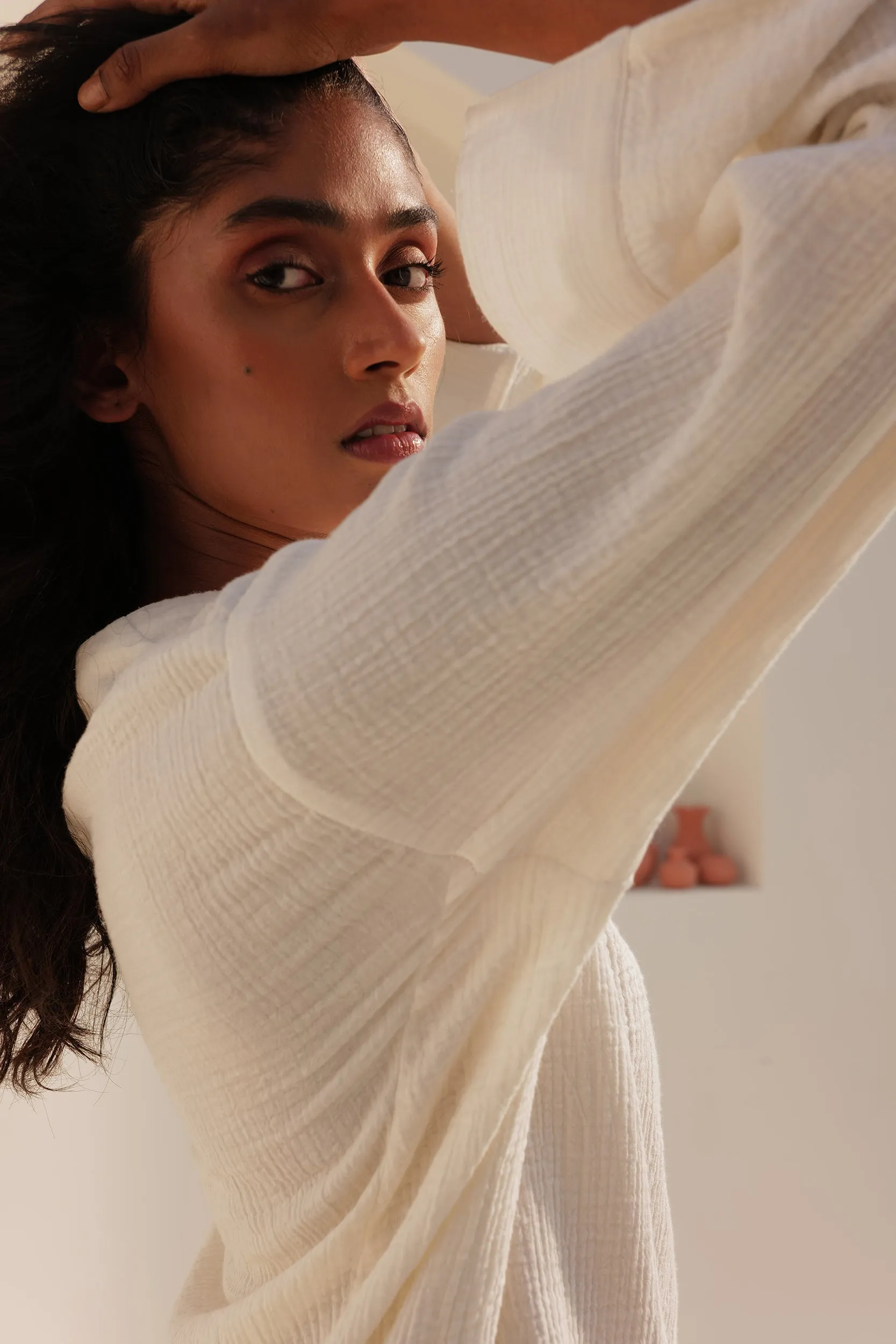 Budapest Top (Ivory)