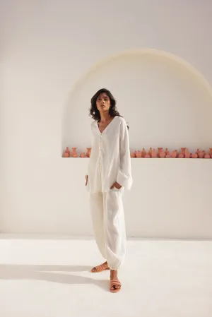 Budapest Top (Ivory)